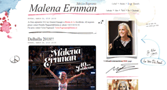 Desktop Screenshot of malenaernman.com